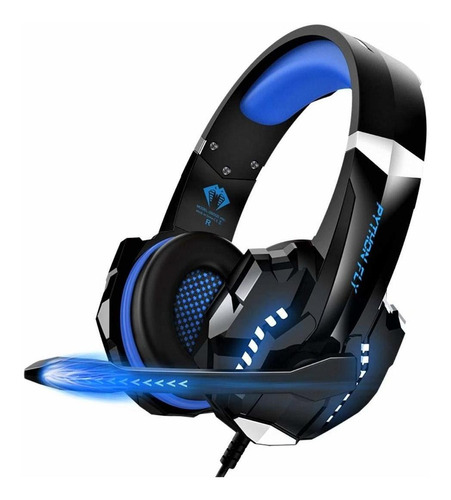 Python Fly G9000 Pro Auricular 7.1 Surround Gamer (azul)