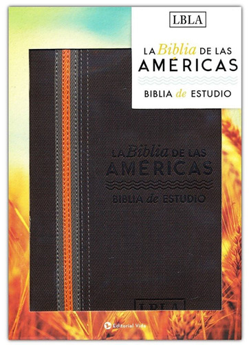 La Biblia de las Américas: Biblia de estudio, de Editorial Vida. Editorial Vida en español, 2017