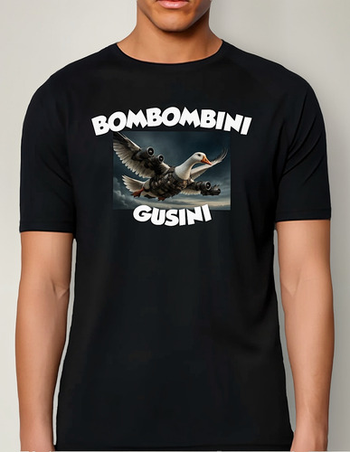 Remera Unisex Bombombini Gusini Italian Brainrot Meme