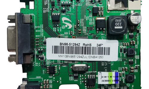 Placa Main Monitor Samsung S19f355hn (Usado)