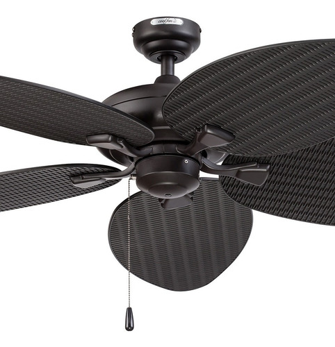 Ventilador De Techo Huracan 5 Aspas Chocolate 52 Pul Coolfan
