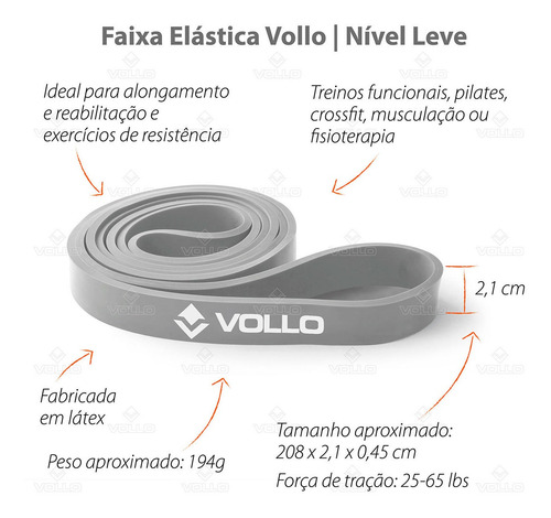 Elástico Extensor P/ Treino Em Casa Fisioterapia Exercício