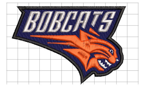 Bobcats Ponchado/diseño Para Bordar