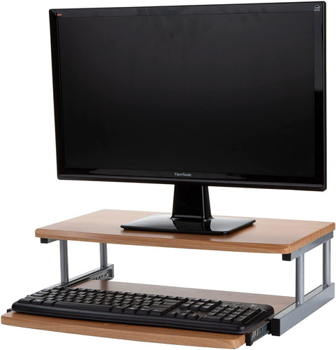 2tslide Brn Soporte Vertical Para Monitor De 2 Niveles ...