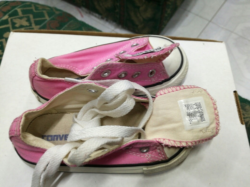 Tenis Converse Chuck Taylor Color Rosa #13 (Usado)