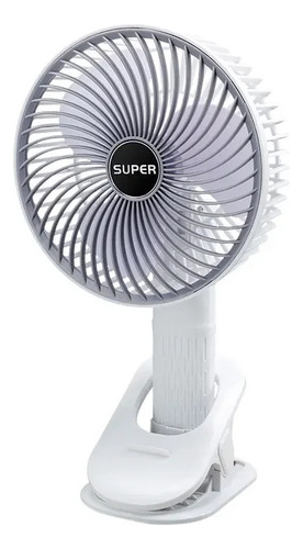 Zh Straight Plug - Ventilador Pequeño Con Clip Carga Usb Tra