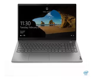 Notebook Lenovo ThinkBook 15-G2-ITL mineral gray 15.6", Intel Core i7 1165G7 8GB de RAM 256GB SSD, Intel Iris Xe Graphics G7 96EUs 1920x1080px