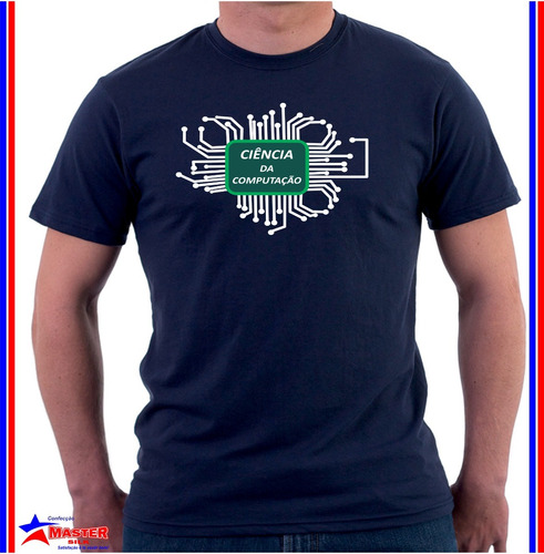Imagem 1 de 1 de Camisa Camiseta De Curso Universitário Ciência Da Computação