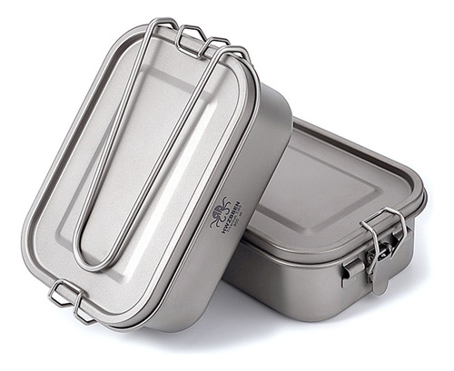 Almacenamiento De Comida Rectangular Bento Camping Outdoor D