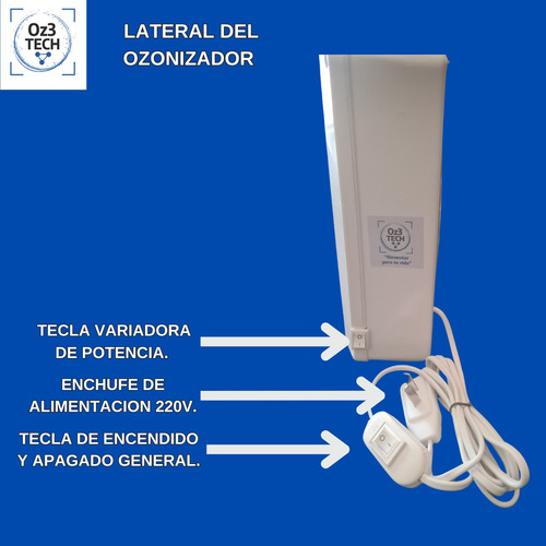 Ozonizador Para Ambientes Baños Cocinas Y/o Cultivos Indoors
