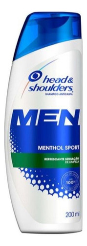  Shampoo Menthol Head & Shoulders 200ml