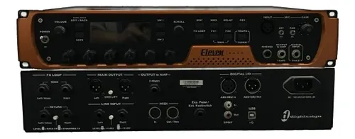 高質 Avid MercadoLivre | Preto Processor Guitar Rack Eleven ギター