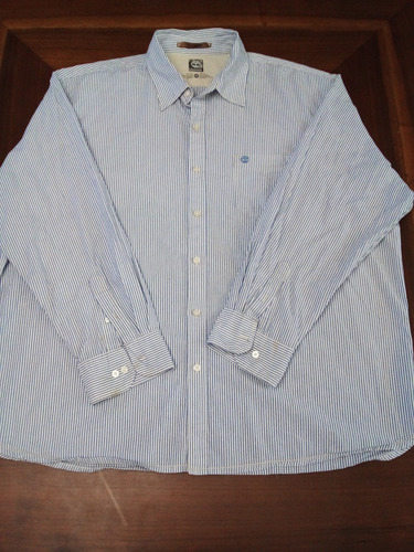 Excelente Camisa Timberland Talla Xxl Azul Polo Lacoste