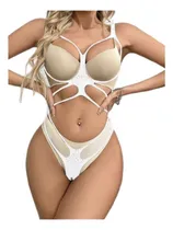 Comprar Lencería Body Rejas Descubierta Sexy Malla