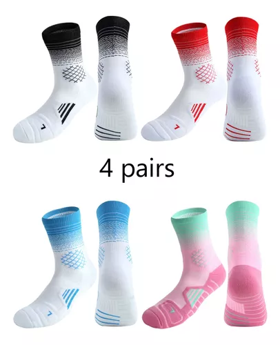 2 pares de calcetines de baloncesto para hombres y niños, equipo de  baloncesto con número de la suerte, calcetines de estrella para niños y  adultos