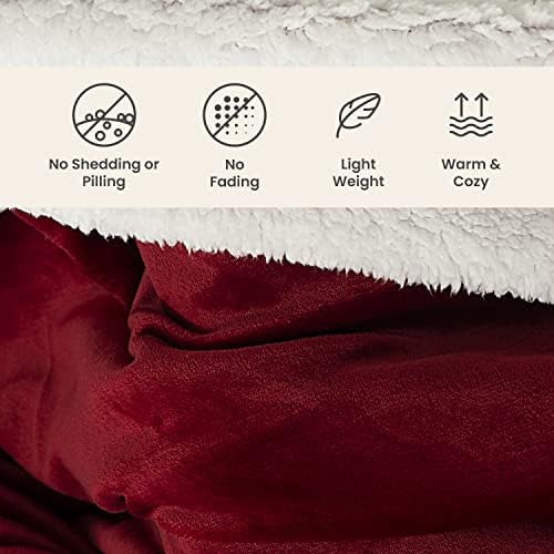 Manta De Forro Polar De Sherpa Everlasting Comfort - 20 % Má