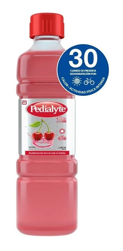 Suero Oral Pedialyte 30 Zinc Cereza - g a $18