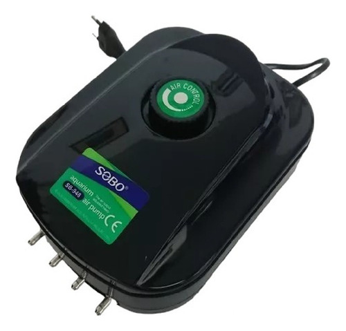 Bomba De Aire 4 Salida Silenciosa Regulable 4x3l/min