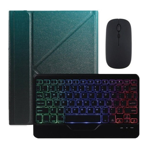 Estojo Com Teclado E Mouse Para iPad 5ª/6ª Geração Air 2 Pro