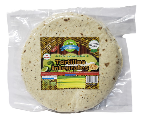 Tortillas Integrales De Vegetales Ligerisimazz 350gr