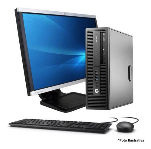 Computador Hp Elitedesk Core I5 6ªg 8gb 160gb Monitor 22