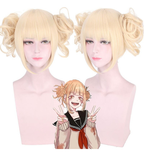 Peluca My No Hero Academia Akademia Himiko Toga Hair De