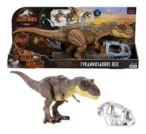 Tiranosaurio Rex Escape Extremo Jurassic World Con Sonidos