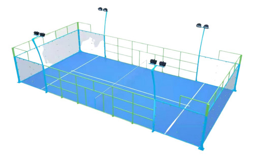 Kit De Cancha Padel Panoramico Livingood