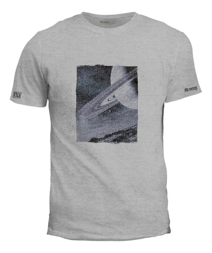 Camiseta Estampada Planeta Saturno, Espacio Hombre Inp Igk