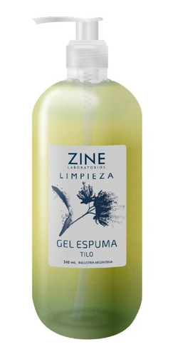 Zine Gel Espuma De Limpieza Tilo X 340 Ml