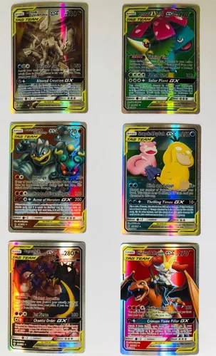 Kit Aliados: Reshiram E Charizard Gx + Pikachu E Zekrom Gx