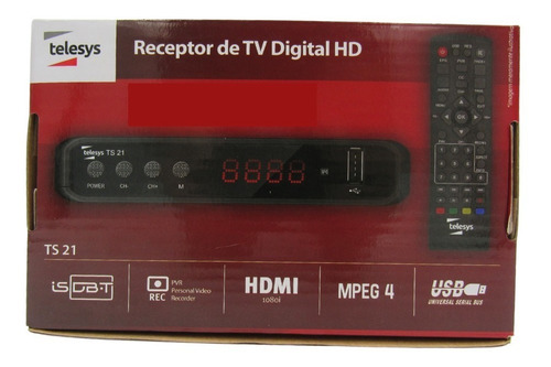 Imagem 10 de 10 de Receptor Conversor Digital Hd Telesys Para Tvs De Tubo E Lcd