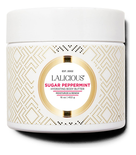 Lalicious Sugar Peppermint Body Butter - Locin Hidratante E