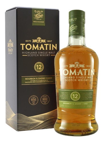 Whisky The Tomatin 12 Años Single Highland Malt 700 Ml