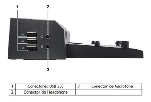 Dock Station Dell Pr02x E-port Plus E6420 M6500 (Usado)