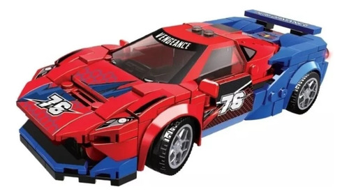 Auto De Carreras Vengador Set De Construcción Adventure Forc