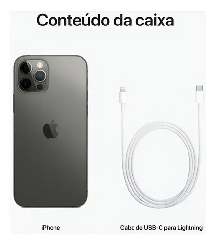 Apple iPhone 12 Pro (128 GB) - Grafite