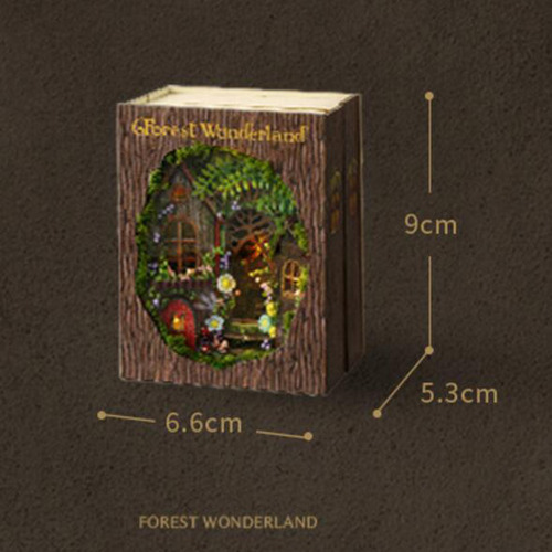Casa De Muñecas En Miniatura De Madera, Modelo De Tienda