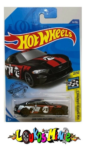 Hot Wheels Speed Graphics 2018 Ford Mustang Gt 92/250