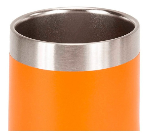 Imagem 3 de 5 de Caneca Térmica De Cerveja 709 Ml - Premium - Ice Laranja