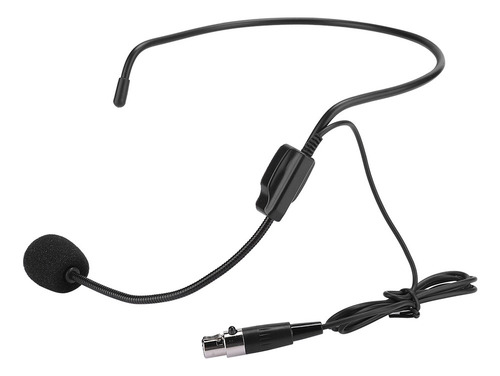 Microfone Amplificador, 2 Peças De Cabeça De Plugue Mini Xlr