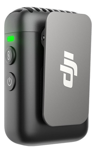 Microfone Dji Mic 2 1 Tx Microfone + 1 Rx Receptor - Dji115 Cor Preto