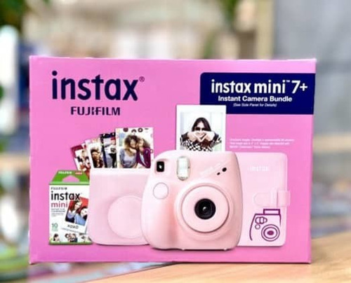 Imagen 2 de 4 de Cámara Mini Instax 7+ Fujiflim Nueva 120verdes