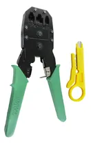 Comprar Kit Cu002F 10 Alicates Crimpar Rj45 Rj11 Rj12 + Decapador De Fio