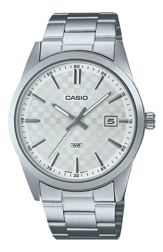 Reloj Casio Cab Mtp-vd03d-2a Acero Inoxidable Análogo Wr50m 