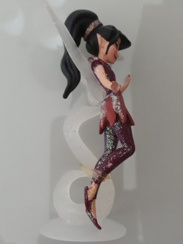 Fadas Tinker Bell Disney Trio Miniatura + 4 Fadas De Brinde (Usado)