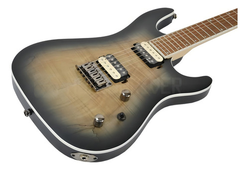 Guitarra Cort Captação Emg Kx 300 Oprb Open Pore Raw Burst Cor Preto Orientação Da Mão Destro
