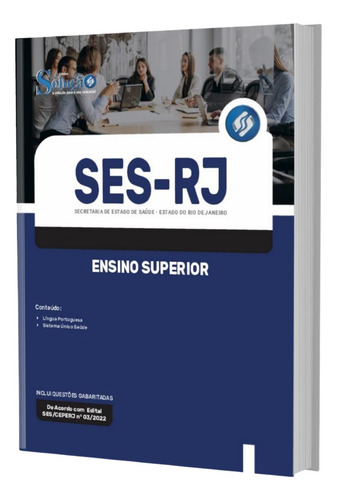 Apostila Concurso Ses Rj - Ensino Superior