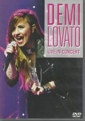 Dvd - Demi Lovato - Live In Concert - Lacrado