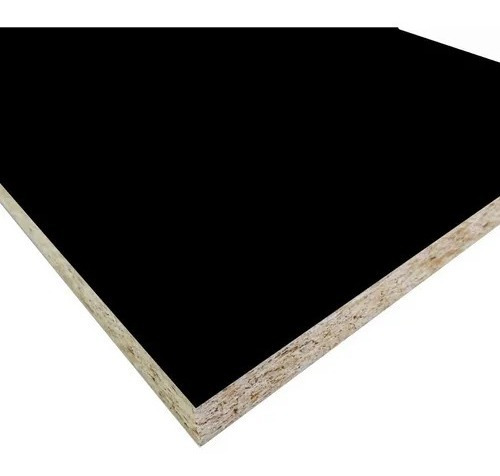 Placa Melamina Negro 18mm 2,82m X 1,83m Oferta!!!